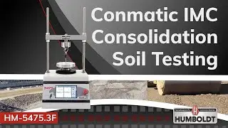 Humboldt HM-5475 Conmatic IMC Automated Soil Consolidation System Machine for Soil Testing