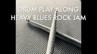 Heavy Blues Rock Jam NO DRUMS - Drum Play Along Backing Track