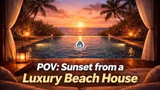 POV: Sunset from a Luxury Beach House - Meditative LoFi Sessions
