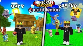 I Survived 100 Days in a Pok&eacute;mon Smp Cobblemon in hindi || Minecraft Survival