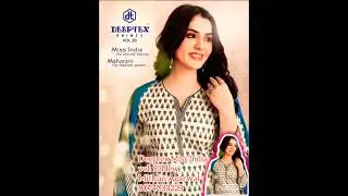 Deeptex#Miss#India#vol.93#         New#cotton#dress#material# #new#designer#catalogue#