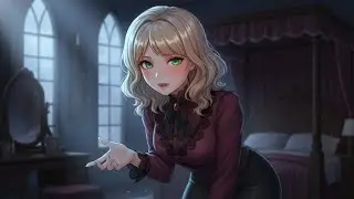 Vampire Girl Bites You Tenderly! [F4M ASMR RP]