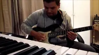 Stratocaster with Kent Armstrong Vintage Tweed Tone pickups played over a Jeff Beck style track