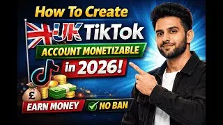 Make UK TikTok Account Without VPN Issues | Monetize Fast