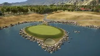 17th Hole, PGA WEST Pete Dye Stadium Course - aka 