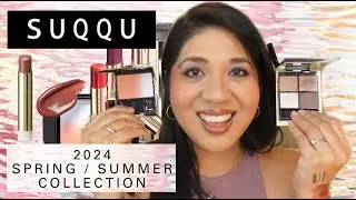 SUQQU SPRING/SUMMER 2024 | AMAZING NEW MOISTURE GLAZE LIPSTICK FORMULA, EYESHADOW & BLUSH REVIEW