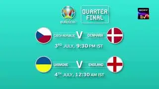 UEFA Euro 2020  Quarter Final Czech Republic vs Denmark  Ukraine vs England  LIVE on Epic Football