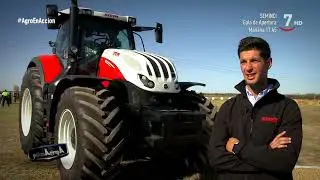 Agro en acción (70).- Tractores STEYR y tecnología 4.0 aplicada a la agricultura por ISOBUS y Drones