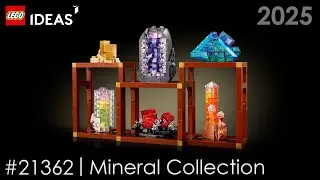 LEGO Ideas - Mineral Collection 21362