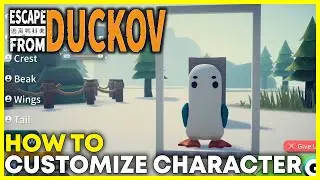 Escape From Duckov: Как настроить персонажа