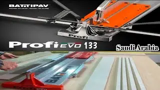 ITALY Battipav Profi EVO 133 cm - 5 Feet Manual Tiles Cutter Machine - Accurate Tiles Cutter Machine