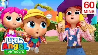 Pra Direita ou Pra Esquerda, Joãozinho? | 1 HORA DE Little Angel | Músicas Infantis em Português