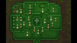RimWorld Anomaly Challenge: Revenant Study ONLY - All Gourmand Colony in 100% Jade Above-Ground Base