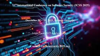 16th International Conference on VLSI (VLSI 2025)December 20 ~ 21, 2025, Sydney, Australia