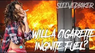 Can a Cigarette Ignite Gasoline - Hollywood Movie Myths