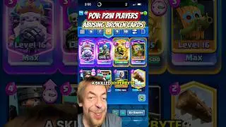 The Most BROKEN CARDS in Clash Royale #clashroyale #clashroyaleshorts #supercell #clashroyalememes