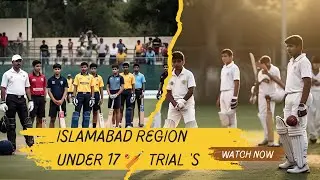Under 17 Cricket Trial's | Islamabad Region | ISLAMABAD | @pakistancricket