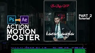 How To Create MOTION POSTER PART 2  Karan Aujla backthafuUp AFTER EFFECT Tutorial
