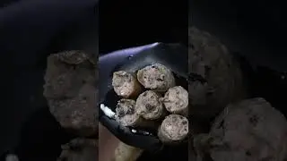 Sausage eating. Mukbang epic