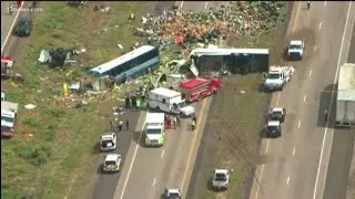Death count rises after a semi crashes into Greyhound bus headed for Phoenix