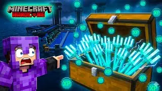 I Built an OP Trident Farm 🔥 | Minecraft Hardcore