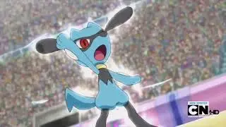 Riolu vs Unfezant and Emboar (Pokemon: Black & White)