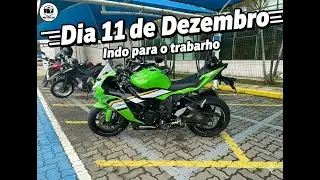 Dia 11 de Dezembro Indo para o trabalho