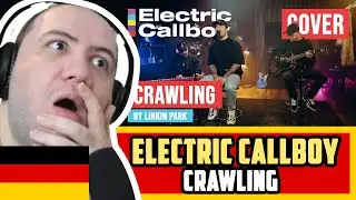 🇩🇪 Electric Callboy - CRAWLING by LINKIN PARK (Acoustic Cover) | Teacher Paul Reacts