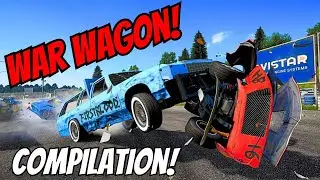 WRECKFEST!!! Crashes, fails and funny moments compilation - WAR WAGON EDITION!