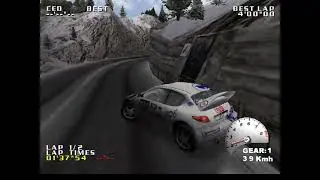 V-rally 2 dreamcast europe France let's play cednationalbrut 