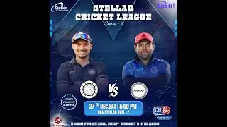 STELLAR CRICKET LEAGUE S6 - ARMAF STERLINGS CC VS INDIAN VOYAGER