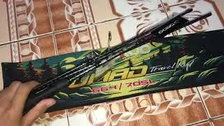 Review singkat Daido Nomad Travel Rod 664 / 705 L mantab banget dan murah banget !!!