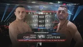 Andrei Leustean vs Eduard Chelariu  -71 kg Superkombat 01 Oct 2016