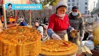China Hubei Morning Market | Traditional market food, lively and exciting