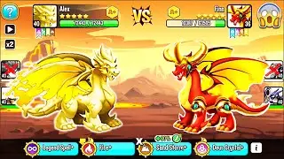 Dragon City: Wax Dragon | NEW League Battle 2021 [MAX LEVEL] 😱