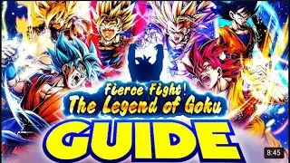 THE LEGEND OF GOKU COMPLETE GUIDE! All Goku&rsquo;s and Zenkai Spirit Bomb Goku! Dragon Ball Legends