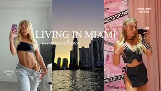I MOVED TO MIAMI | visiting the PLT showroom, grocery haul, yachting & more