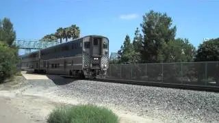 Amtrak 579 Arrives and Departs Irvine
