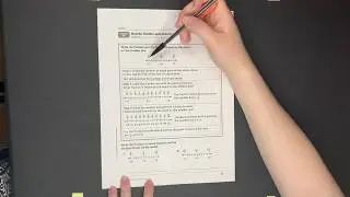 Ms. Curtin explaining how to Relate Tenths and Decimals
