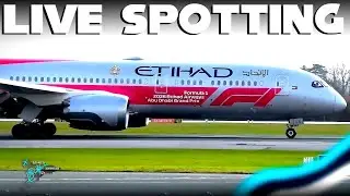 🔴Live Aviation at MANCHESTER AIRPORT - Spotting & Chat