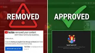 YouTube removed your video &ndash; How to appeal & get it approved #youtube