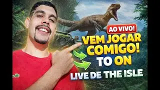 🔴 LIVE THE ISLE 🦖 |Utra Raptor SOBREVIVÊNCIA E CAÇA – VEM JOGAR COMIGO! | TUEIO GAMEPLAY