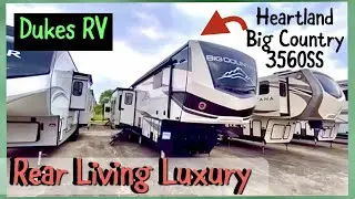Heartland Big Country 3560SS Rear Living 5th Wheel