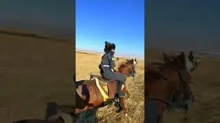 ڕاهێنانی ئەسپ سواری 🐎ـــــــ🥷نینجا لە کوردستان 🖤