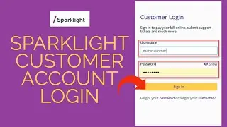 SparkLight.com Login: How to Login Sparklight Account as Customer?
