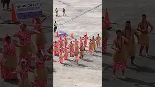 powitanie statku na Samoa Apia