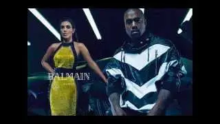 Kanye West and Kim Kardashian&rsquo;s Balmain Campaign: High Fashion Meets Low Culture