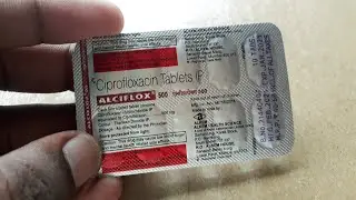 Cipfloxacine Tablets IP | Cipfloxacine tablet ip 500mg uses in hindi | Alciflox 500 tablet