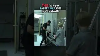 THIS is how they test safety glasses?