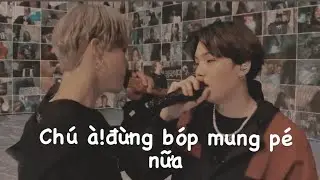 [oneshort/Yoonmin]Chú à!đừng bóp mung pé nữa